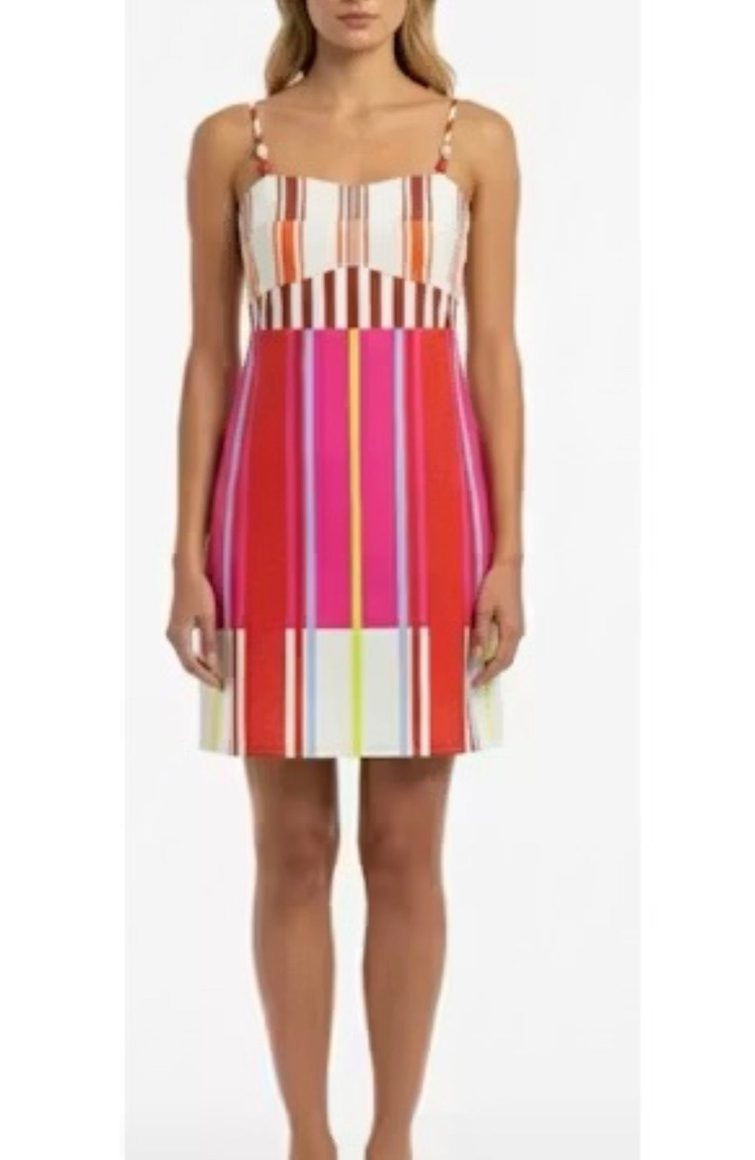 Lauryn Colorful Stripe Mini Dress