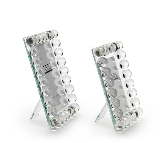 Crystal Glass Bubble Photo Frame