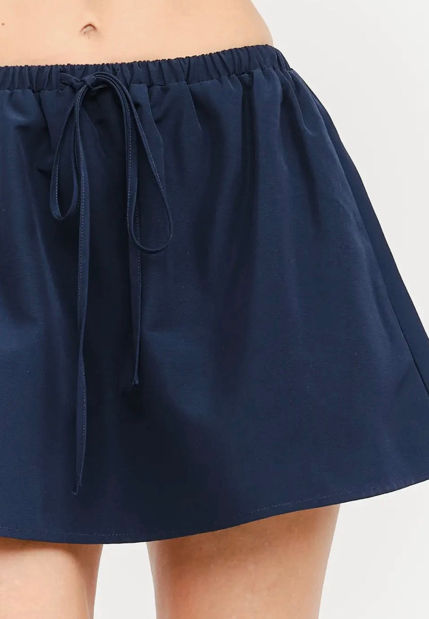Bianca Navy Sporty Skort