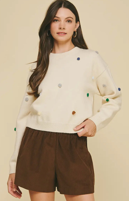 Polka Dot Sweater
