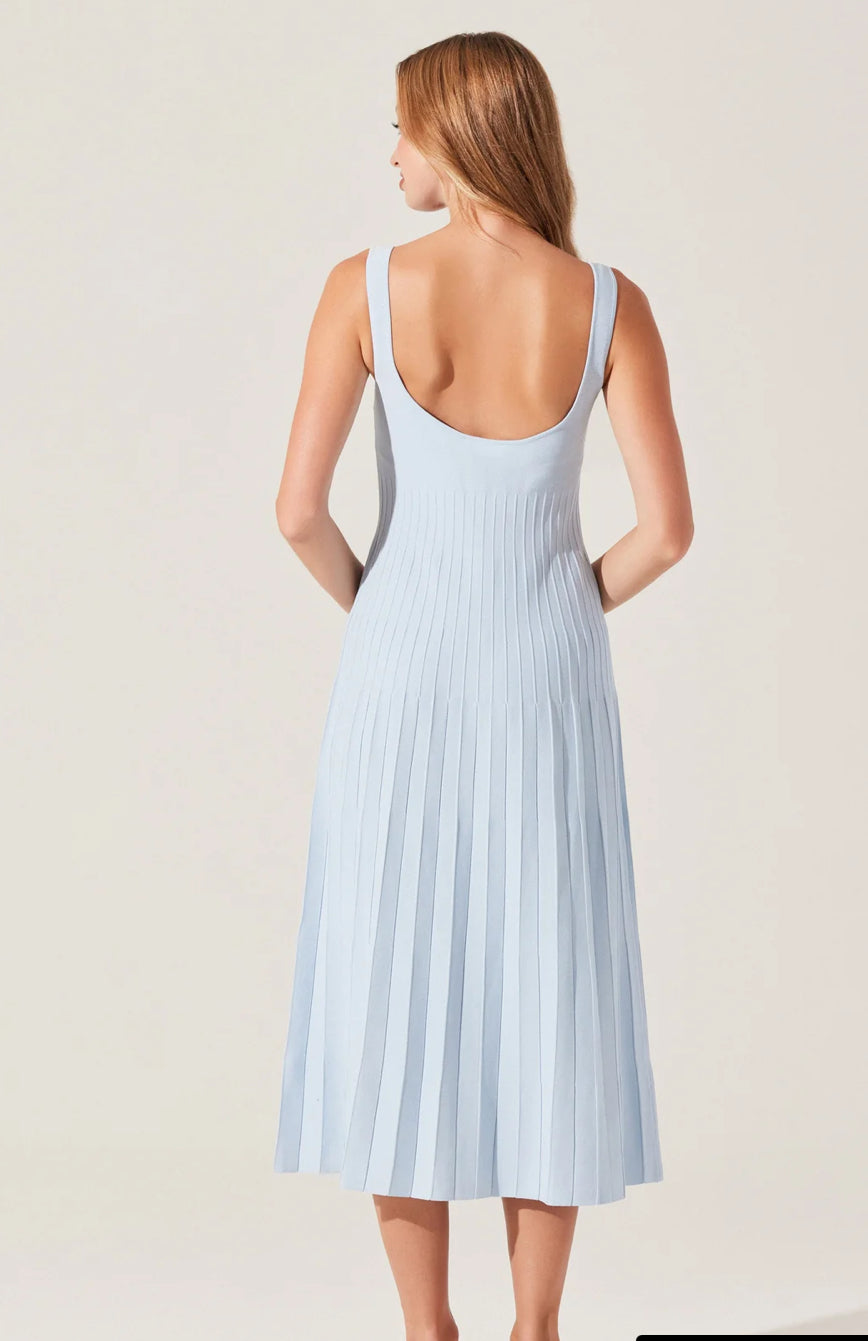 Blue Aylin Sweater Dress