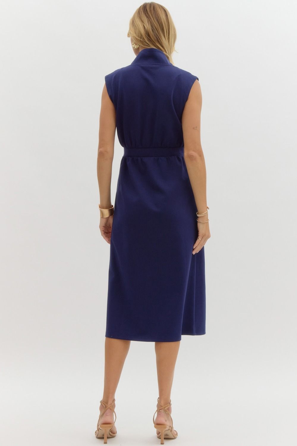Cap Sleeve Midi Dress