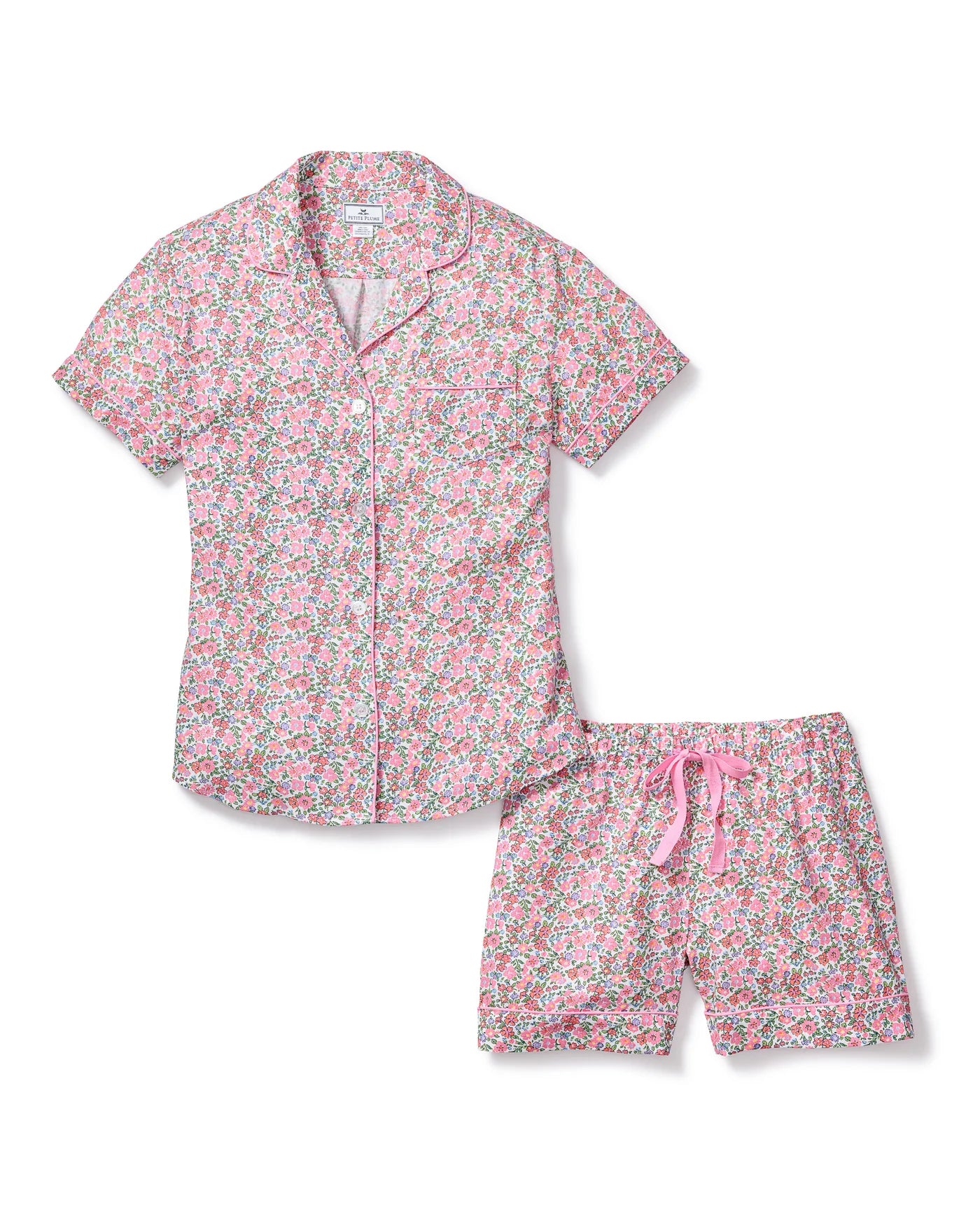 Luxe Pima Cotton Pajama Short Set