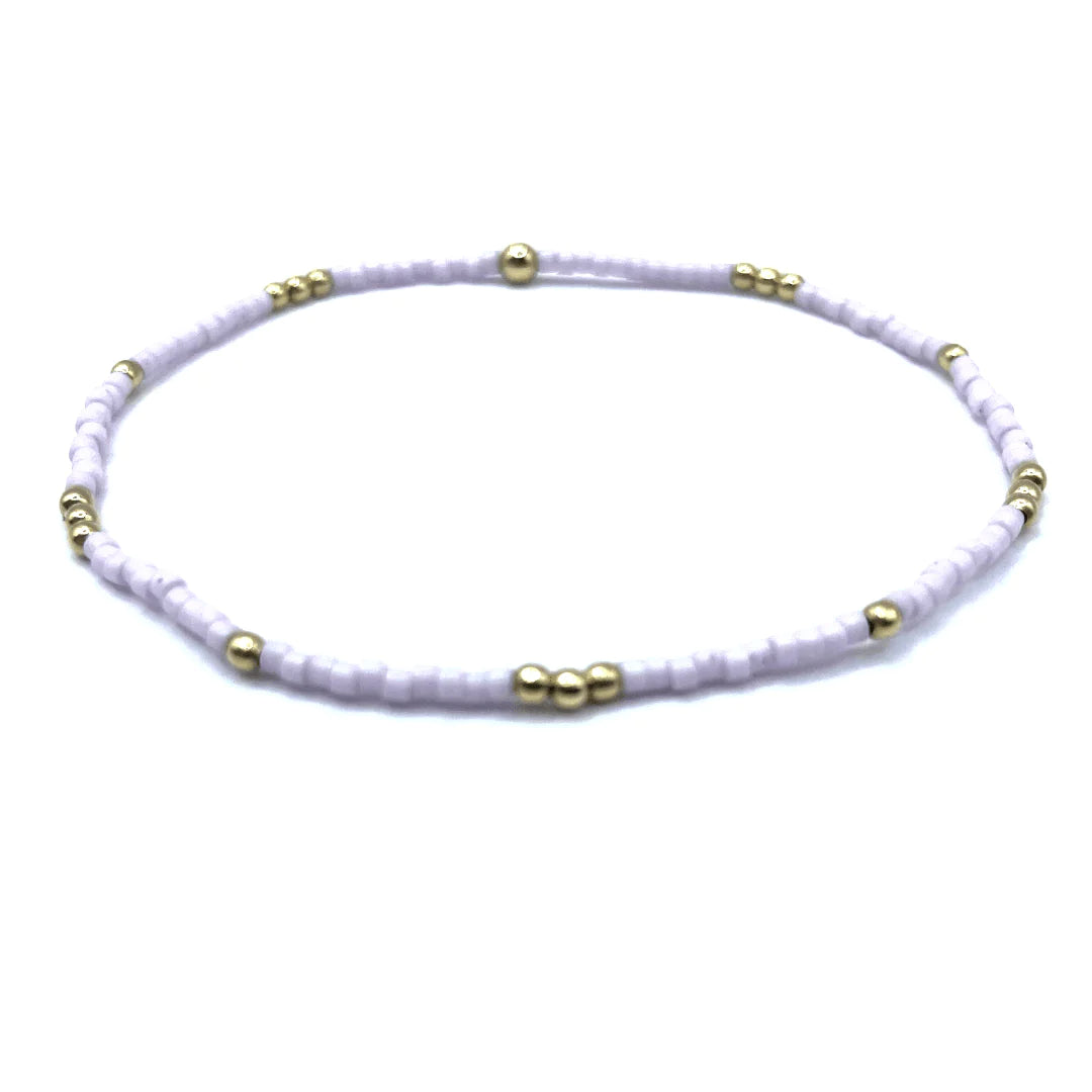 2mm Newport Bracelet Light Pink