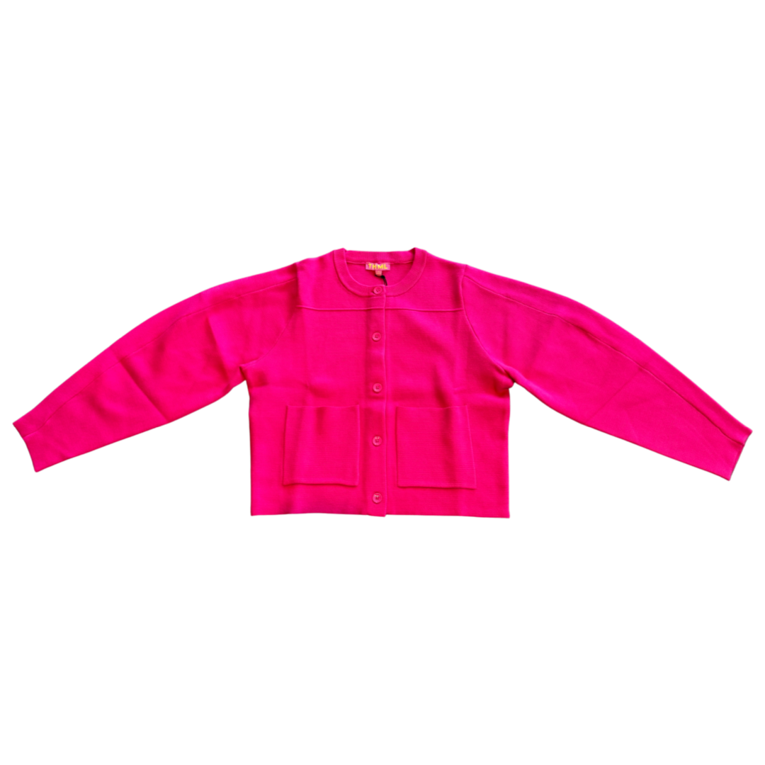 Long Sleeve Cropped Cardigan