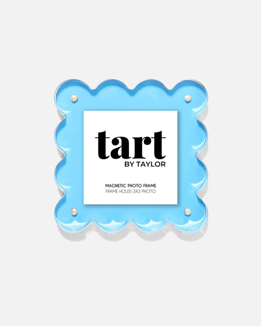 Mini Neon Blue Acrylic Picture Frame