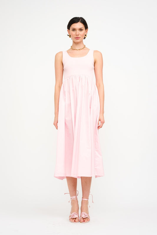 Pisces Dress in Pink-L