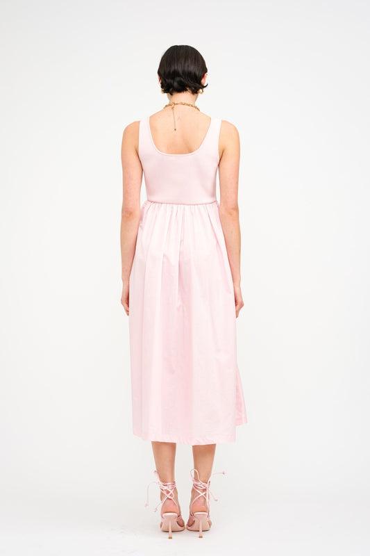 Pisces Dress in Pink-L