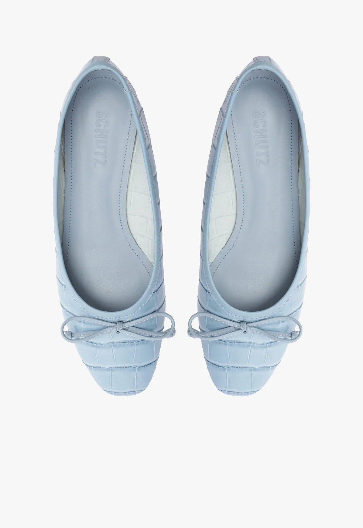 Arissa Mule Croc Blue