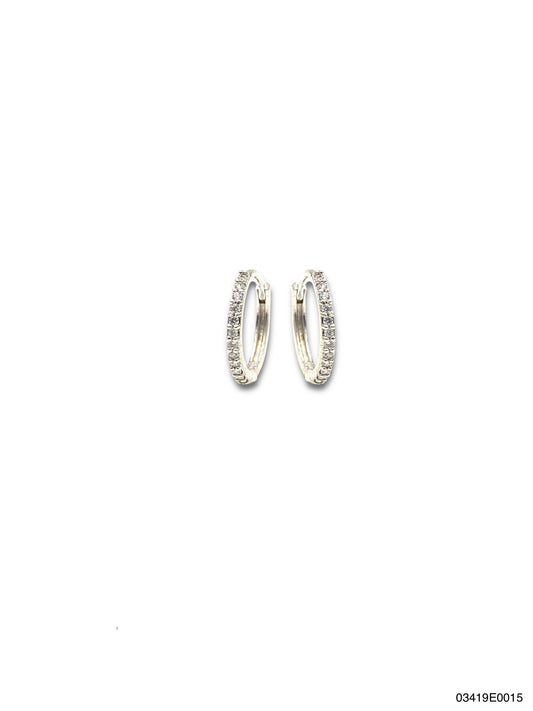 Charlotte Huggie Earring