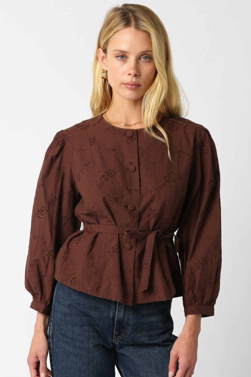 Nicole Belted Top