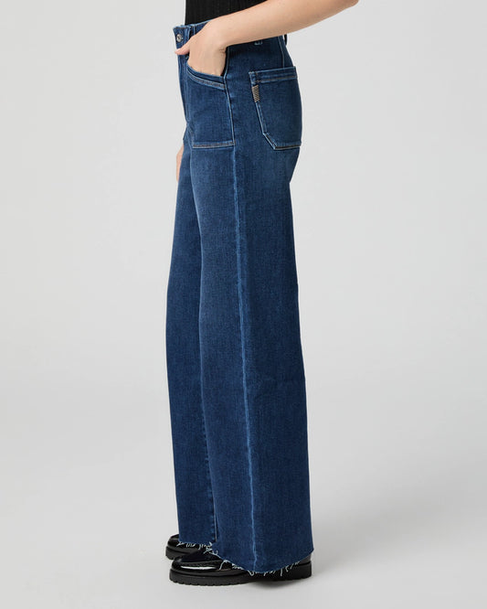 PAIGE Anessa 31” Welt Utility Raw Hem