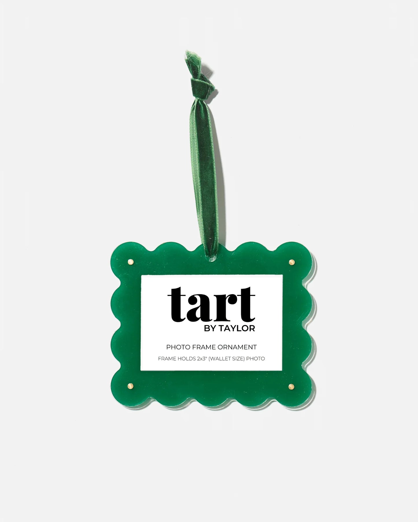 Mini Scallop Frame Ornament