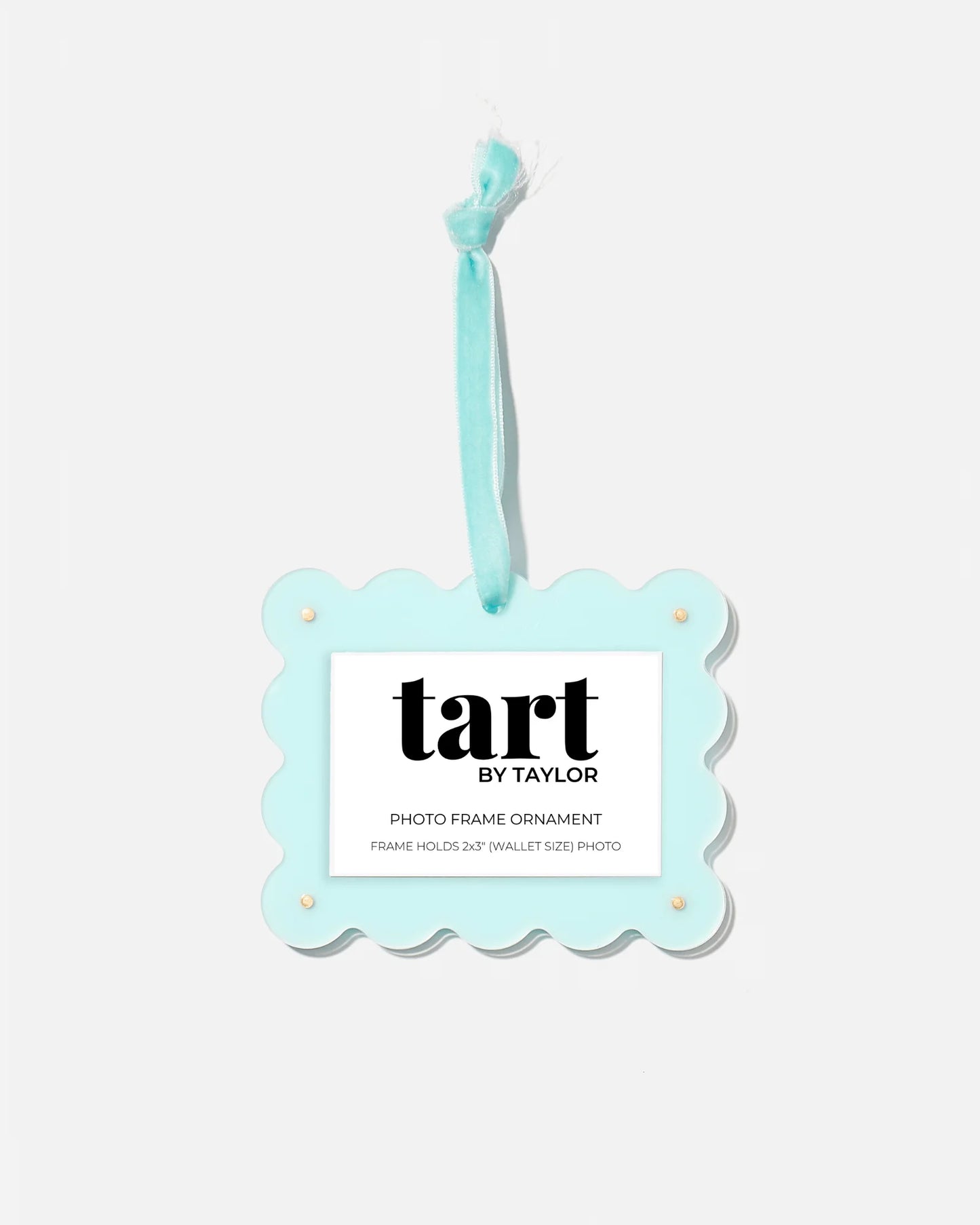 Mini Scallop Frame Ornament