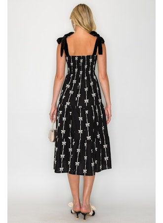 Bow Midi Dress