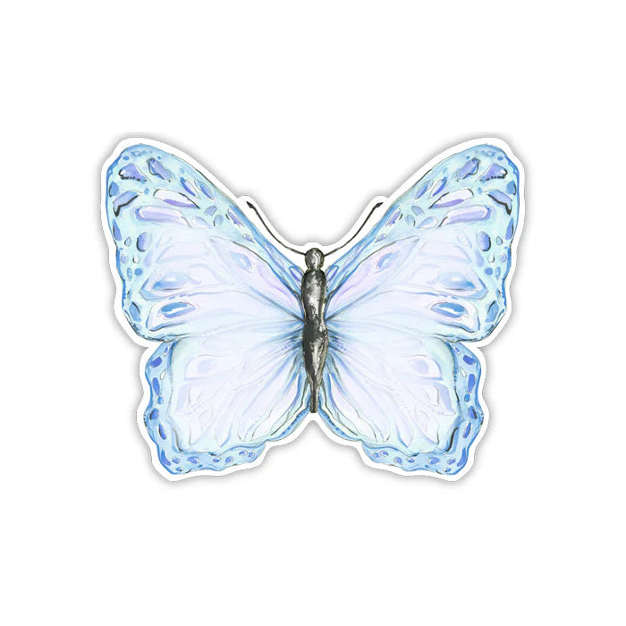 Blue Acrylic Butterfly