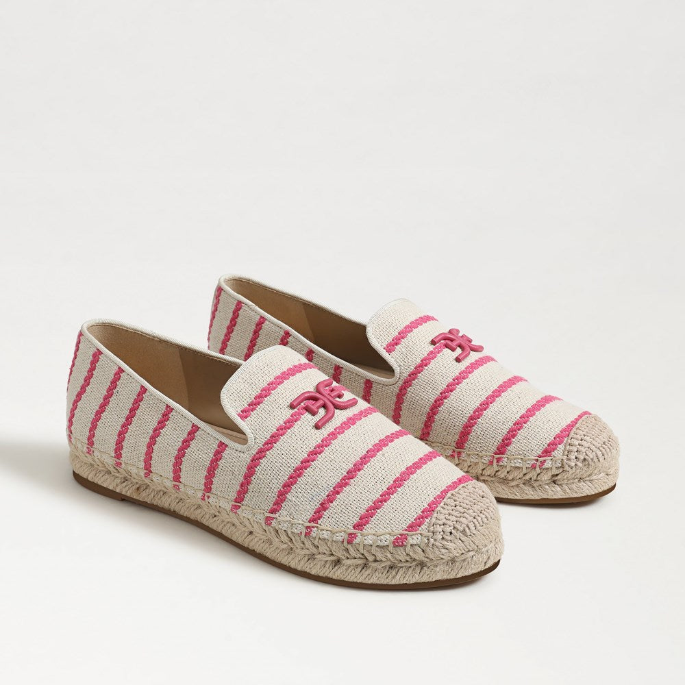 Kathleen Espadrille Loafer in Taffy Pink