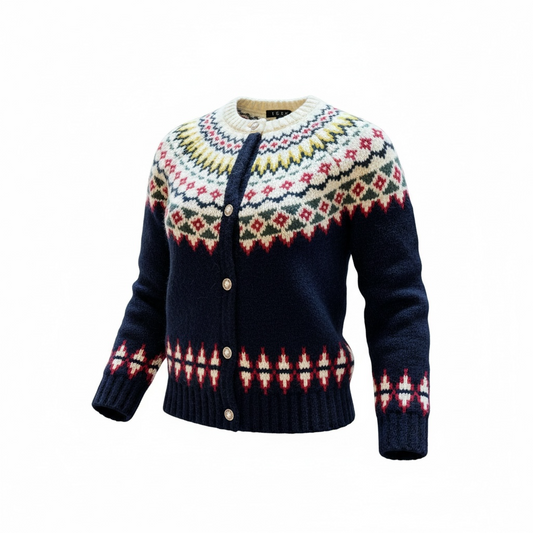 Fair isle Cardigan