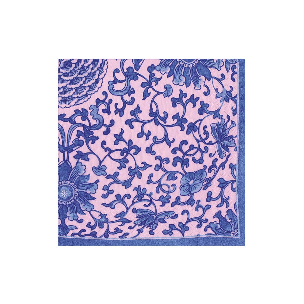 Indigo Garden Cocktail Napkins