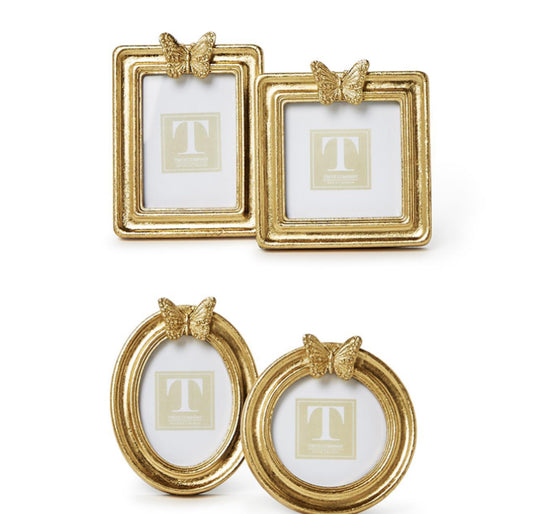 Golden Butterfly Frame