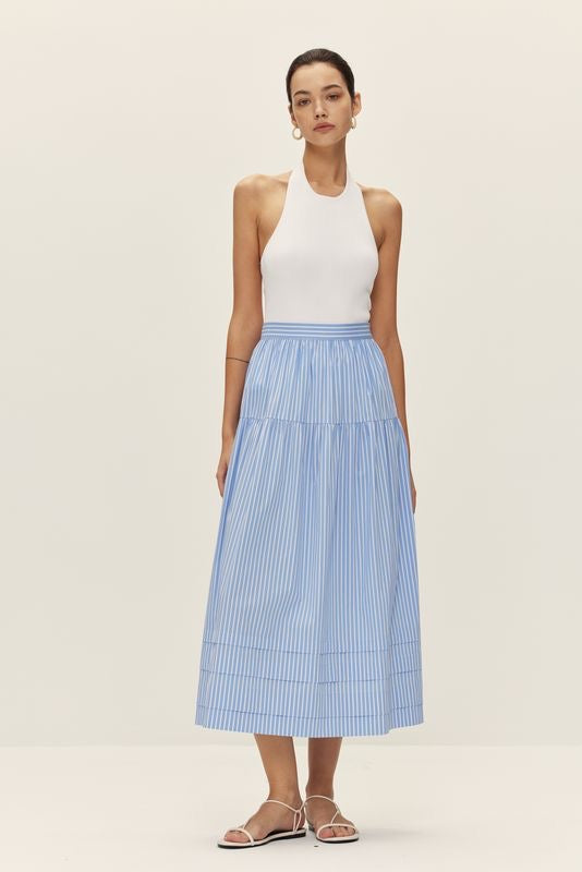 Veda Stripe Skirt