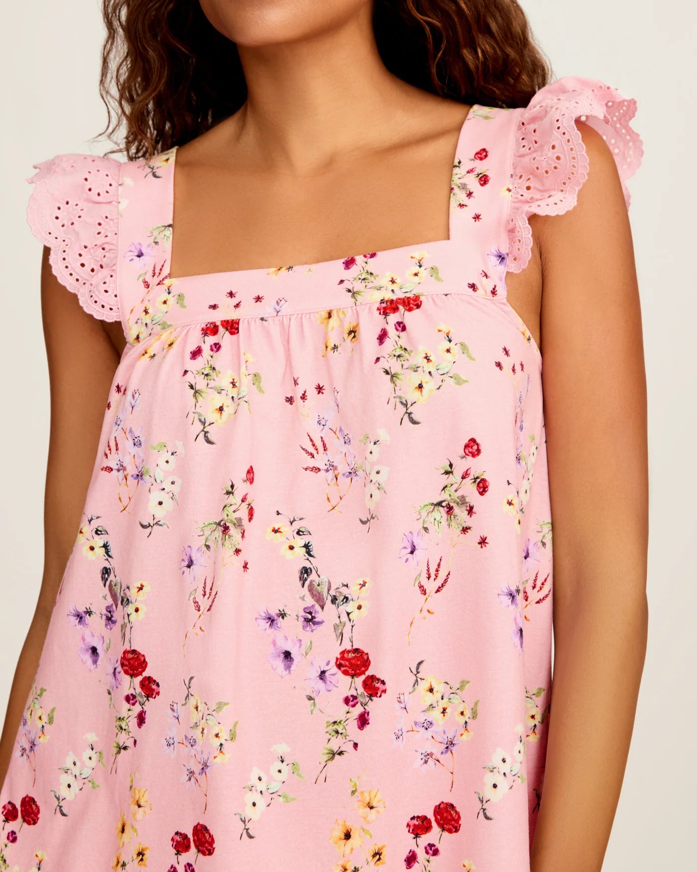 Pima Short Set in Blushing Botanical