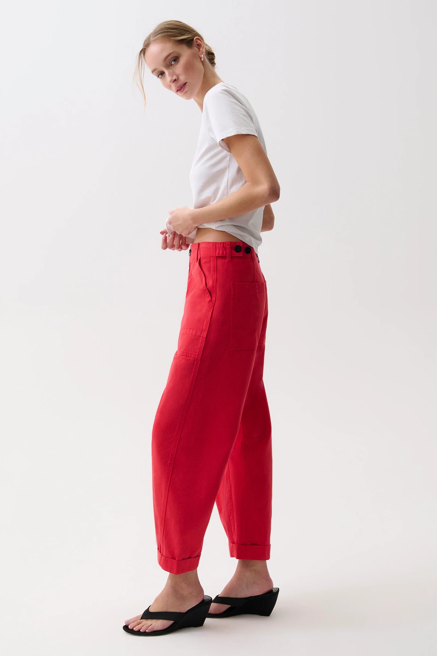 Tori Utility Pant in Negroni