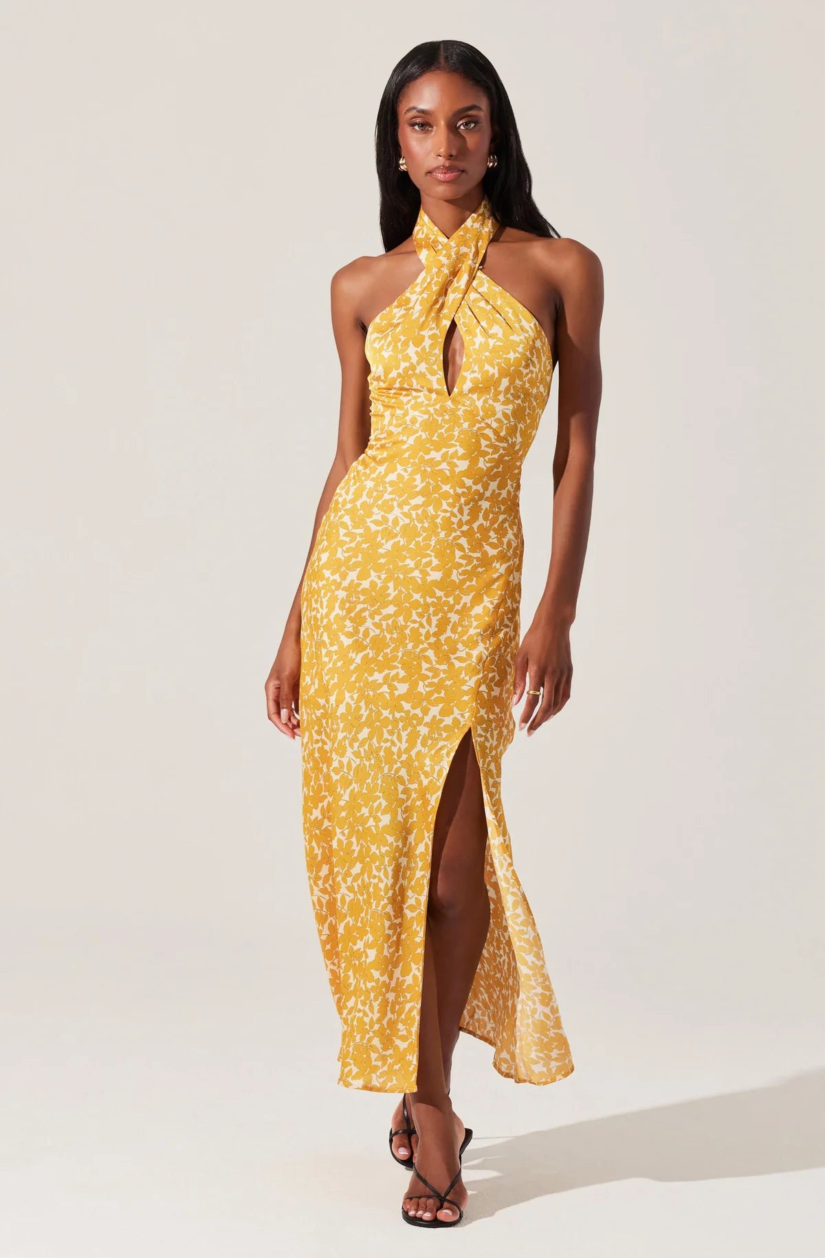 Marissa dress in yellow