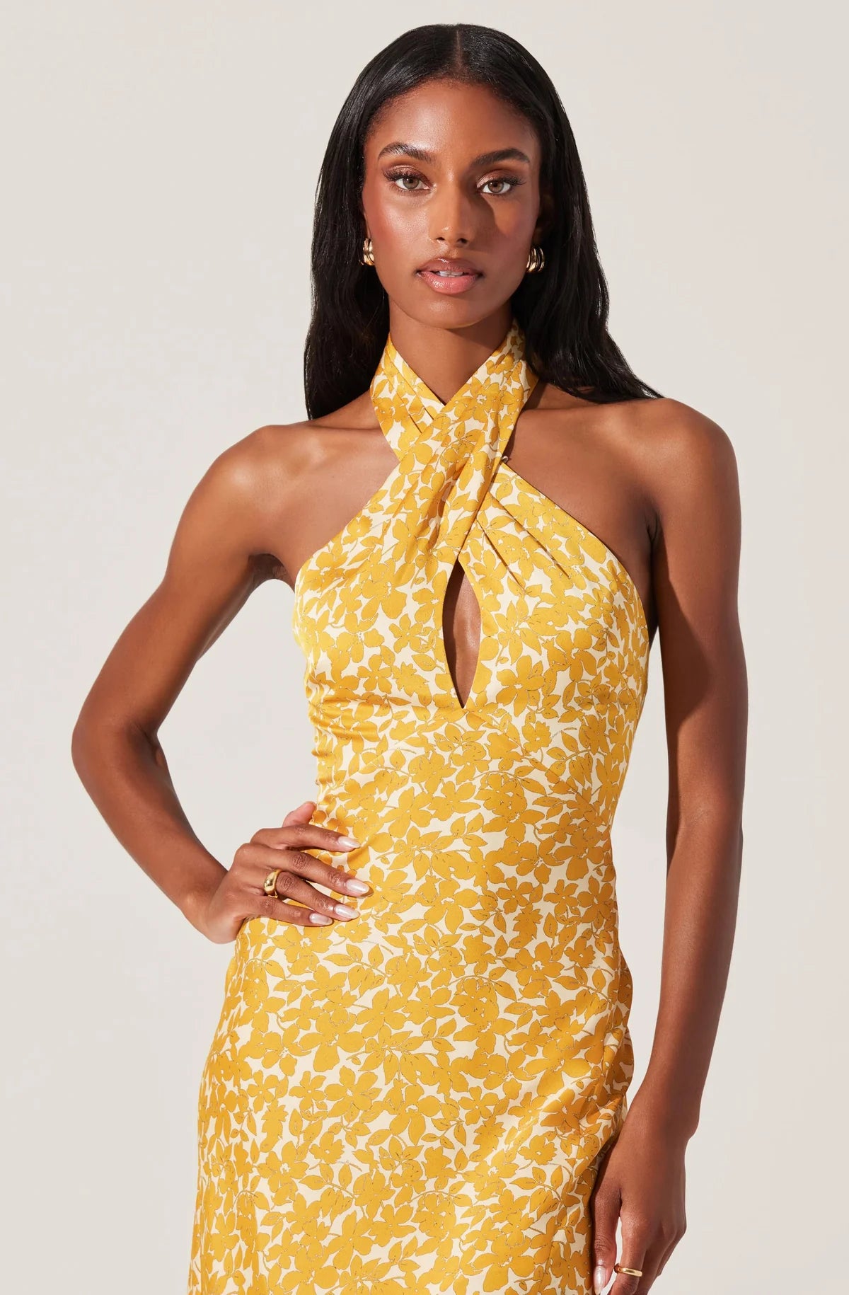 Marissa dress in yellow