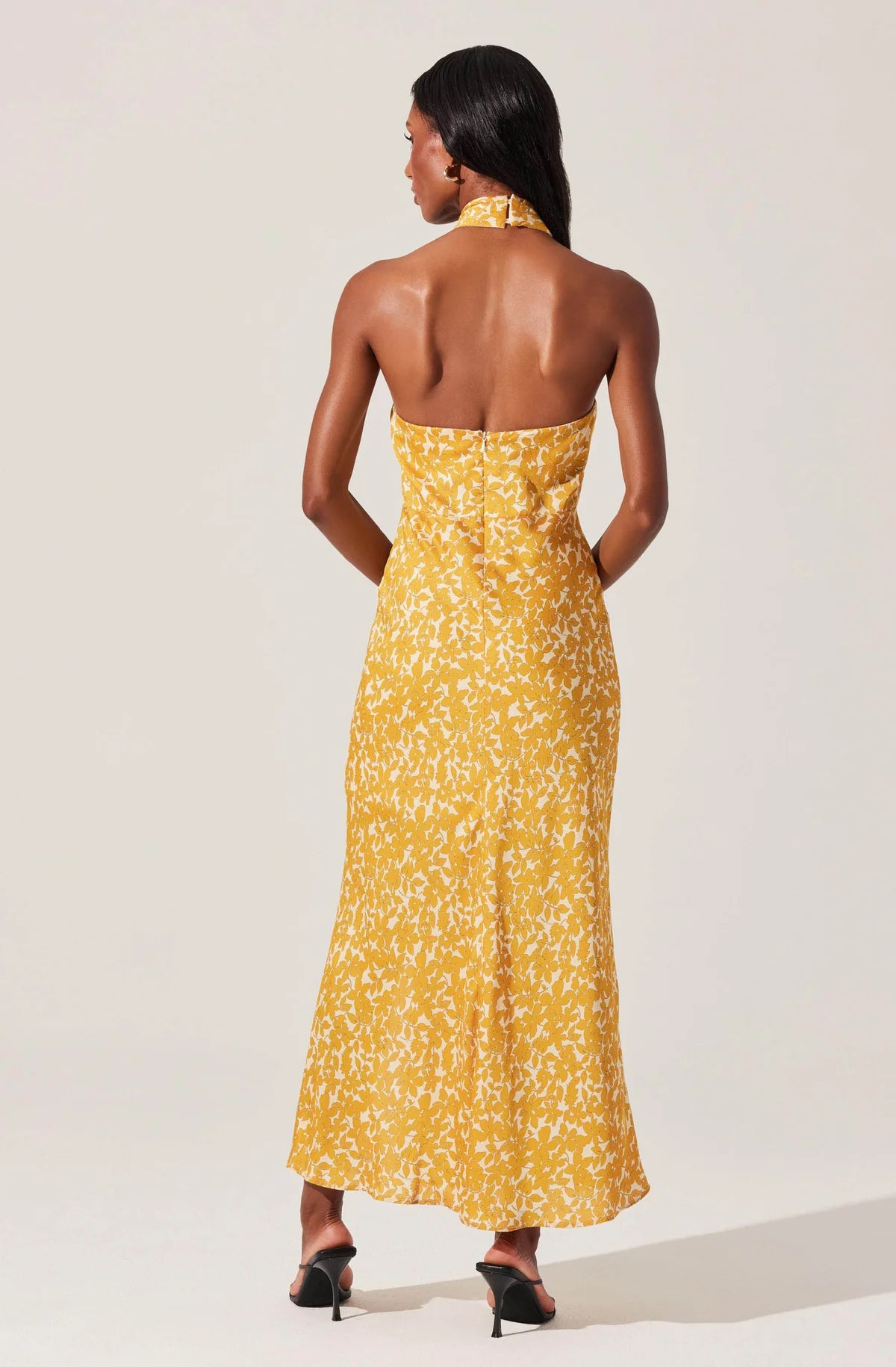 Marissa dress in yellow