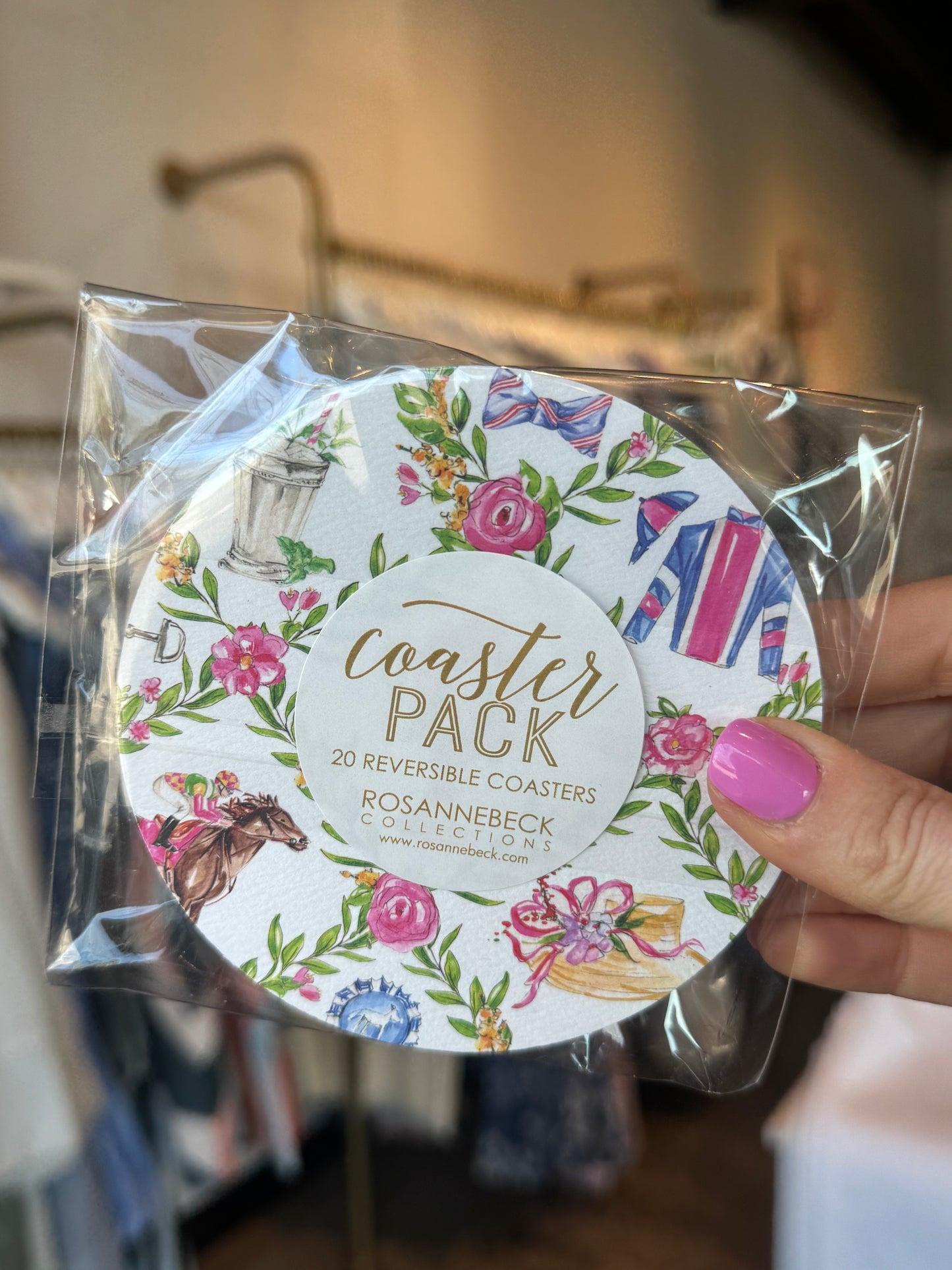 Derby Paper Coasters