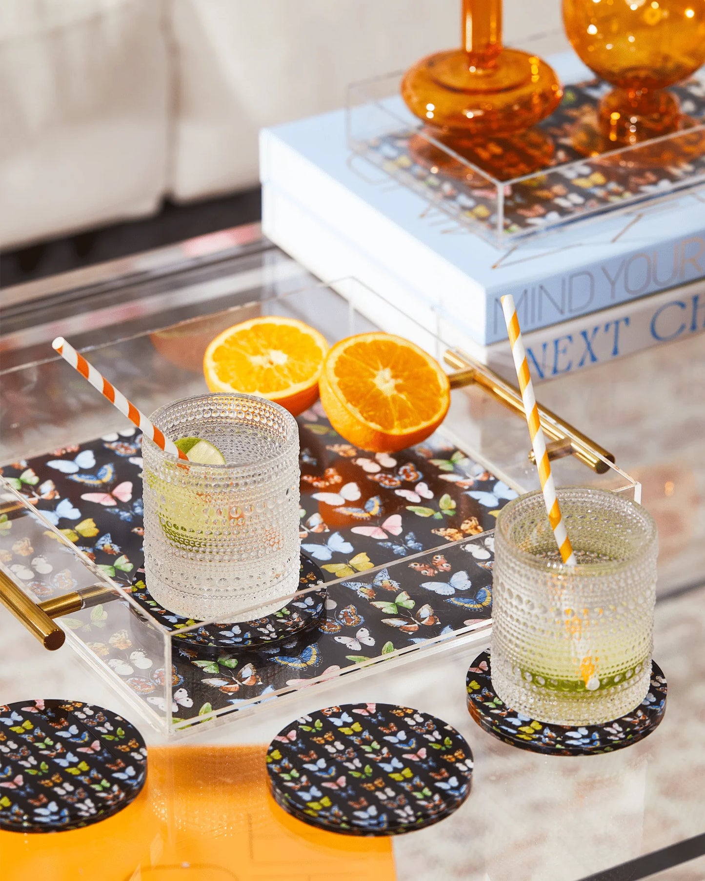 Monarch Coasters
