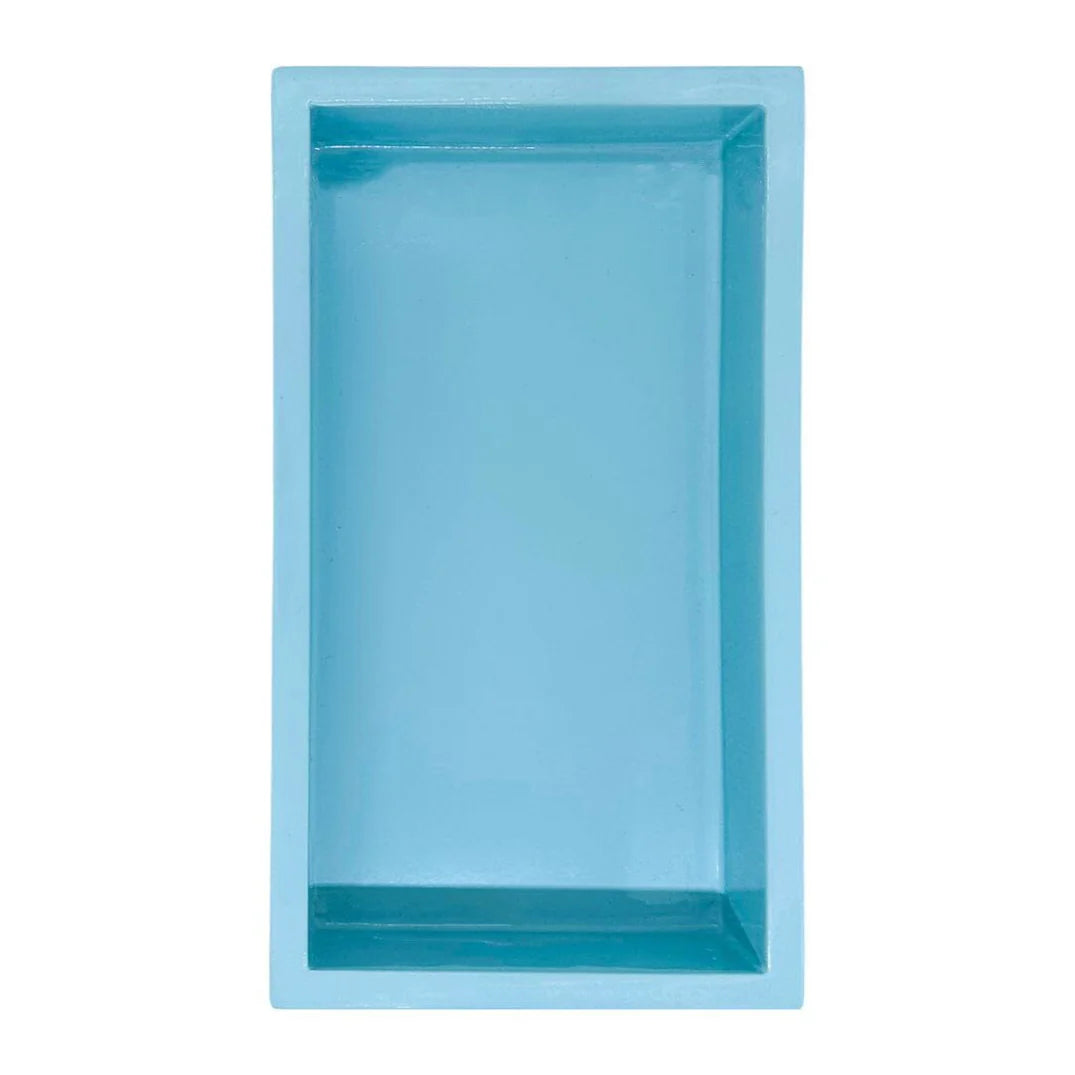 Laura Park Blue Bamboo Guest Towel Holder