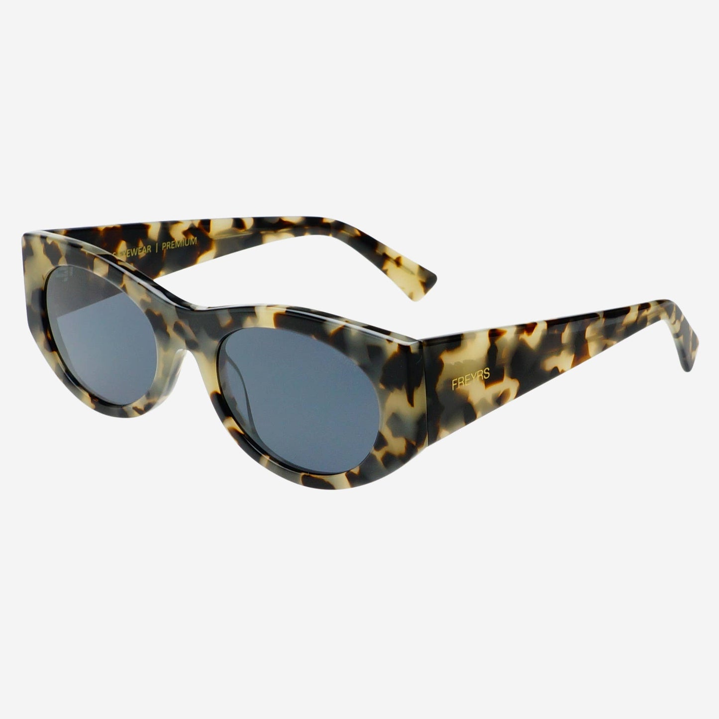 Layla Acetate Oval Sunglasses