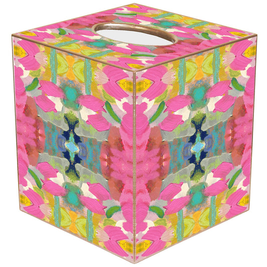 Pink Paradise by Laura Park Tissue Box Cover