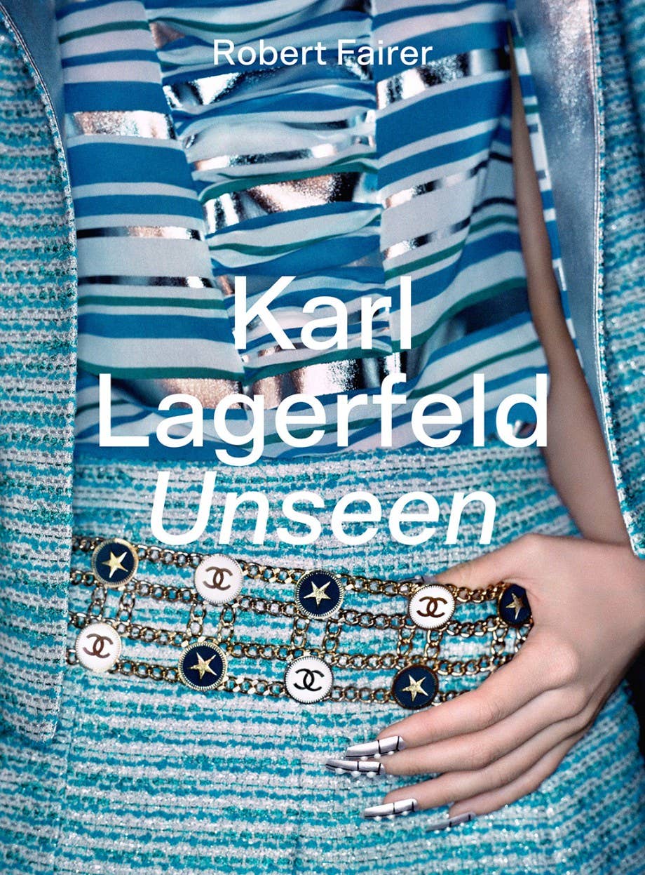 Karl Lagerfeld Unseen: The Chanel Years Coffee Table Book
