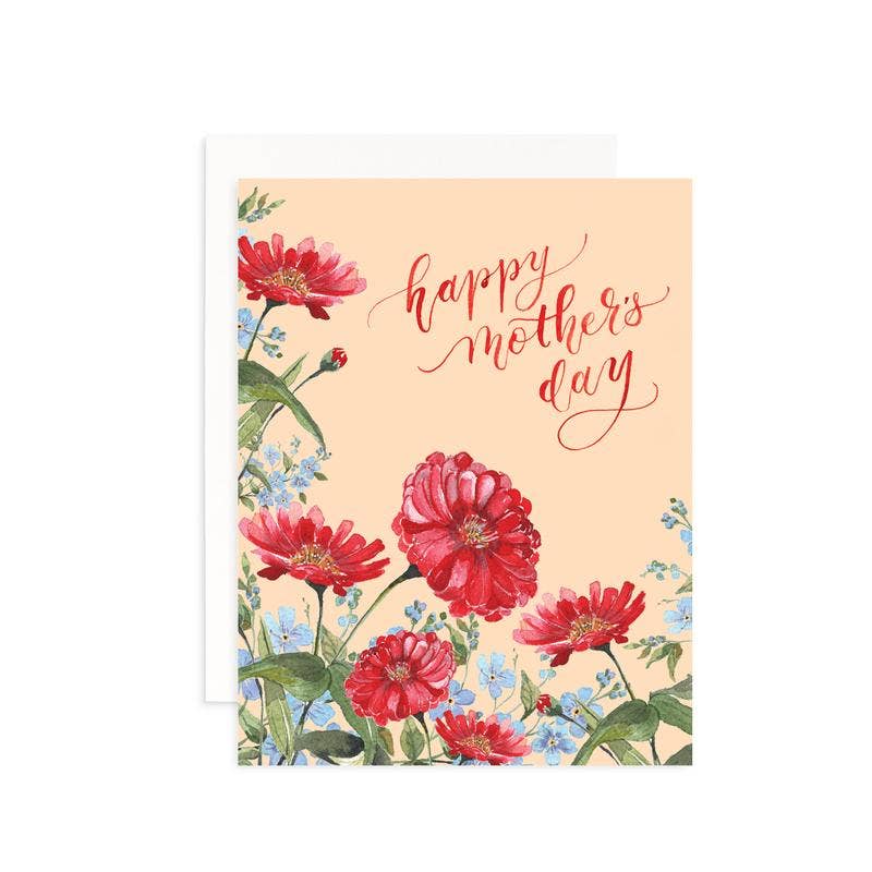 Happy Mother's Day Floral Greeting Card