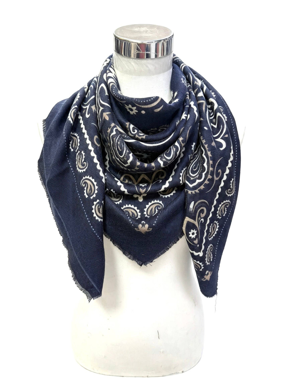 Large Square Bandana Scarf
