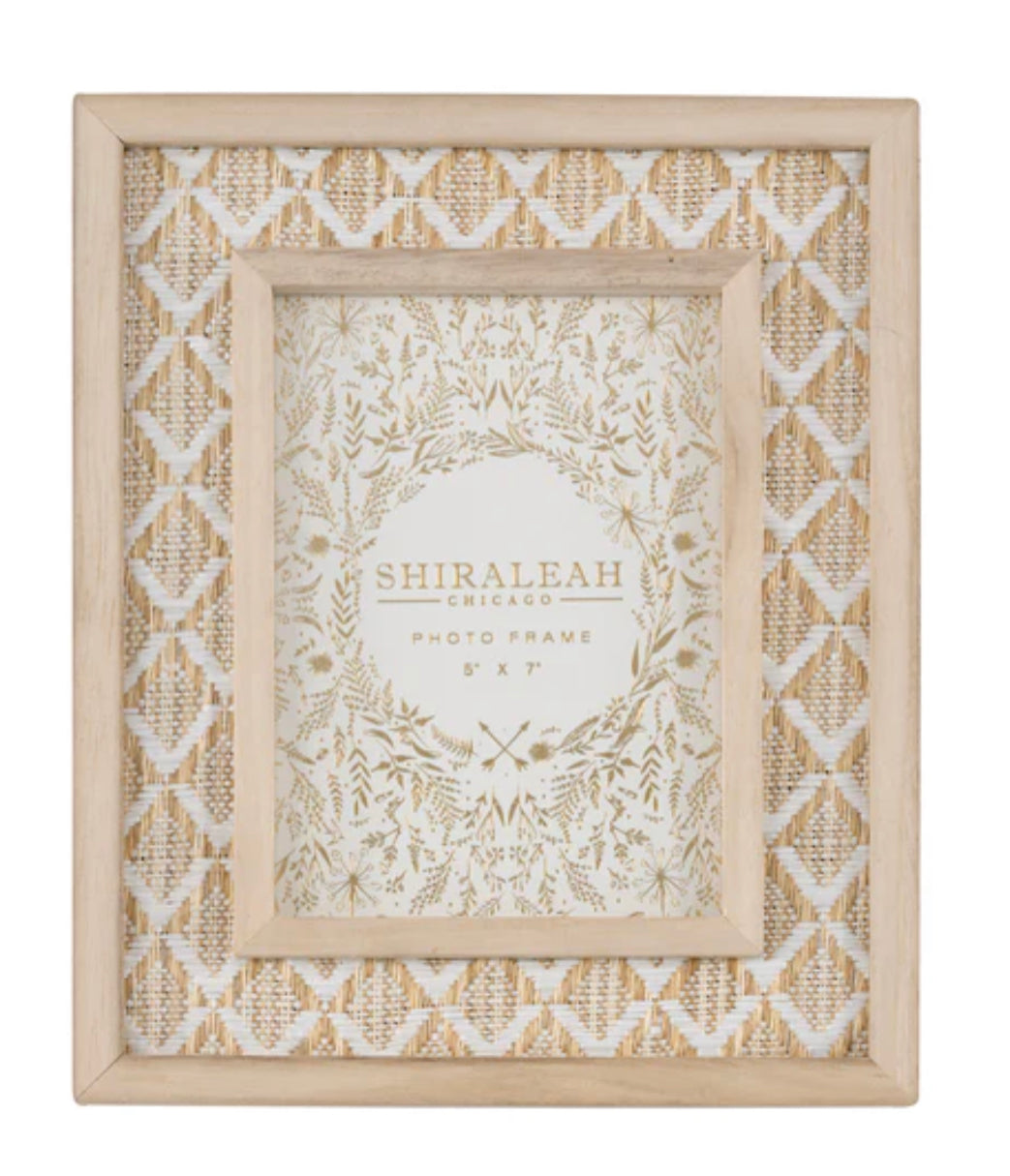 Eden Woven 5x7 Frame