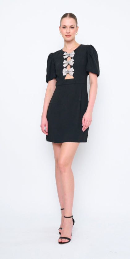 Leone Dress in Black