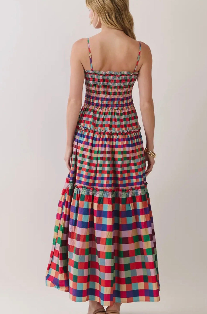 Bright Mulit Maxi Dress