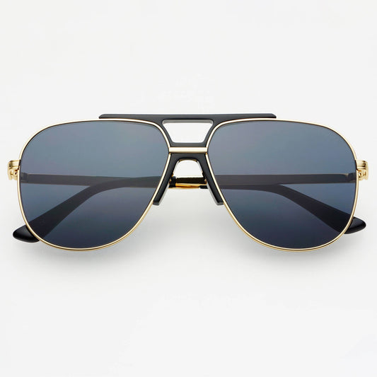 Logan Acetate Aviator Unisex Sunglasses