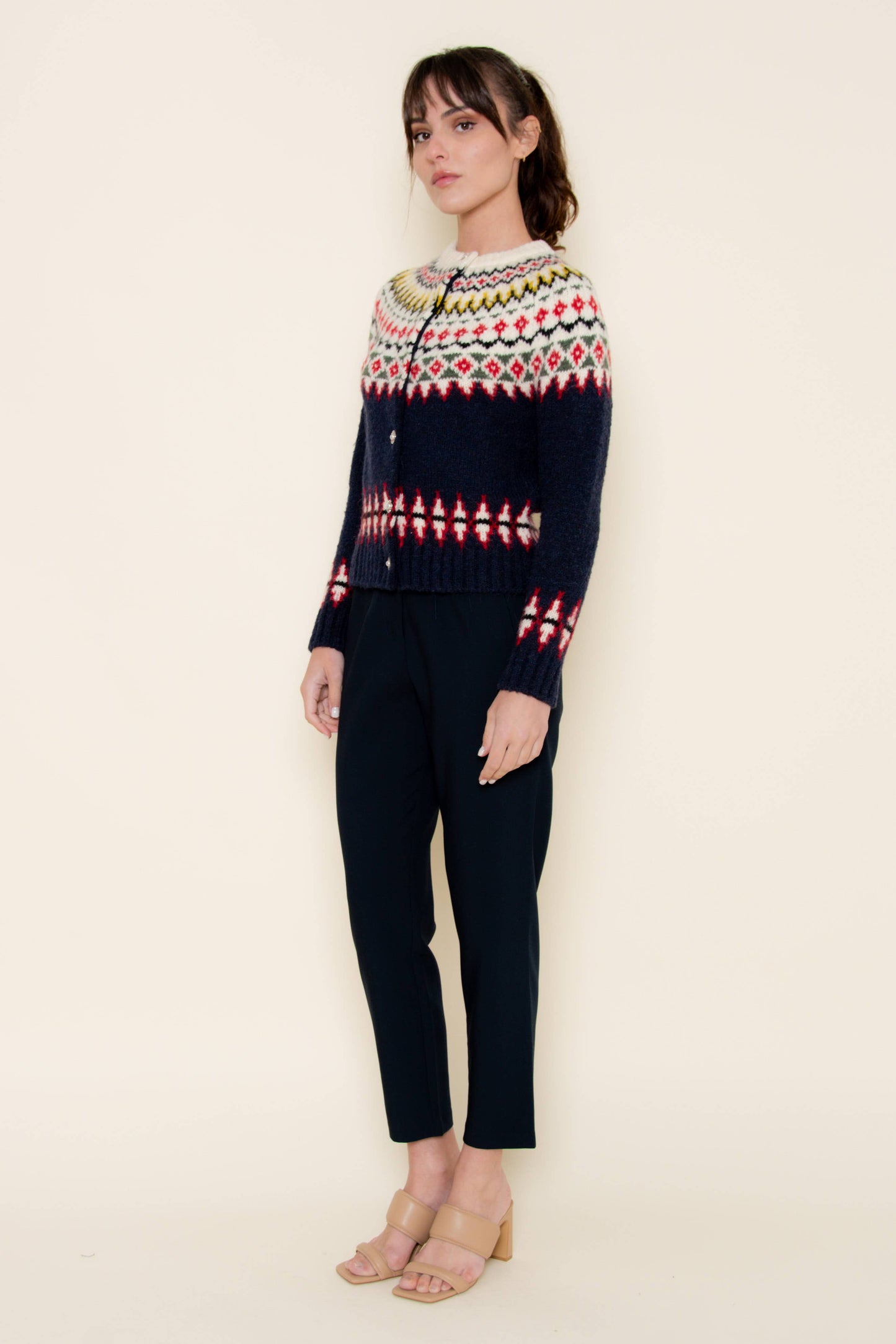 Fair isle Cardigan