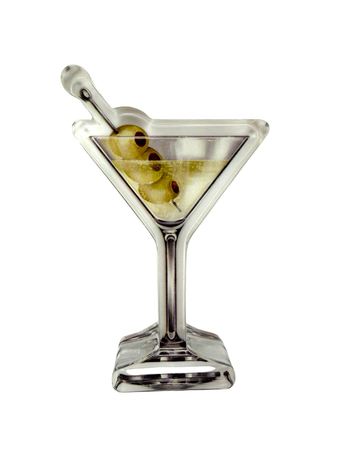 Acrylic Napkin Weight Martini