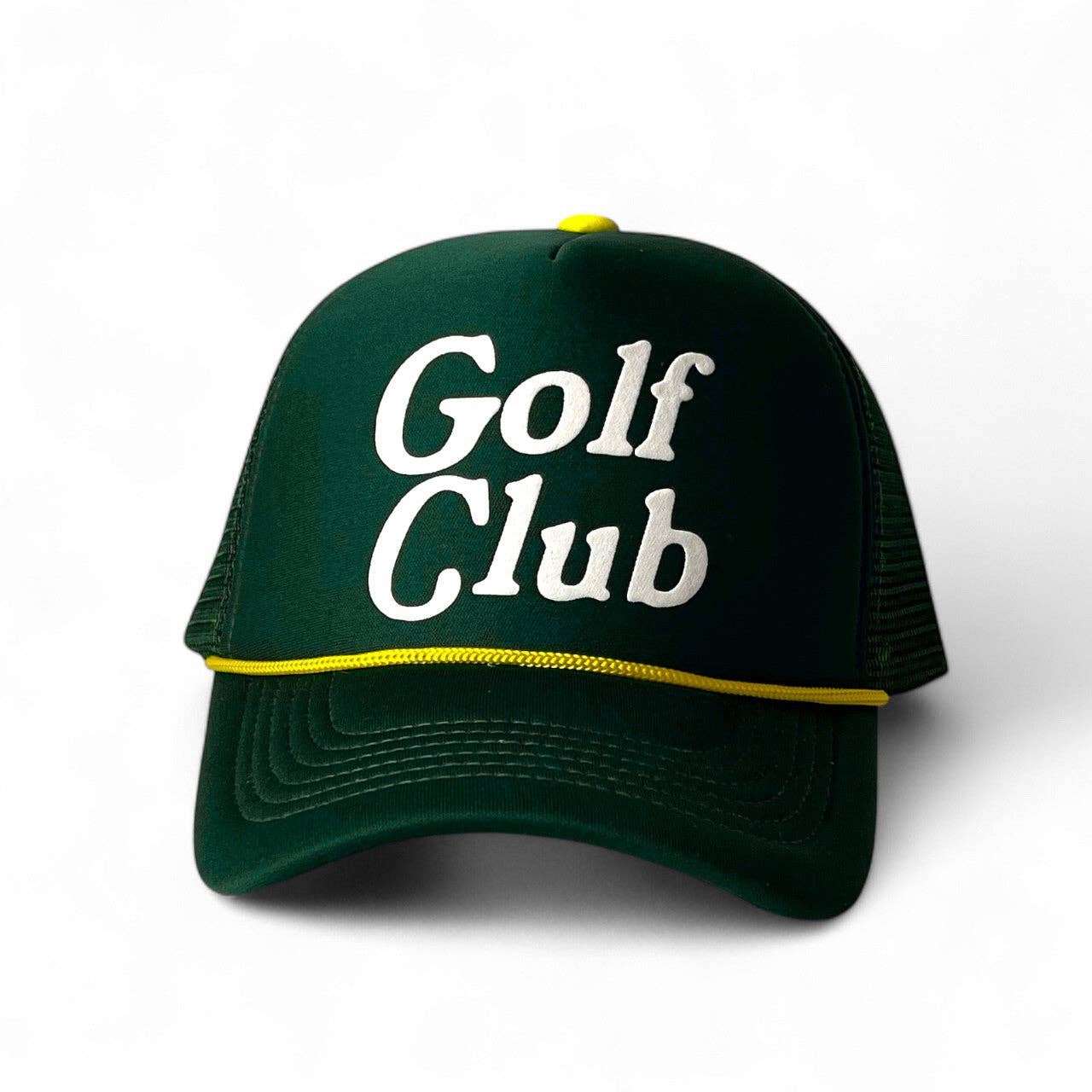 Golf Club Hunter Green Foam Trucker Cap