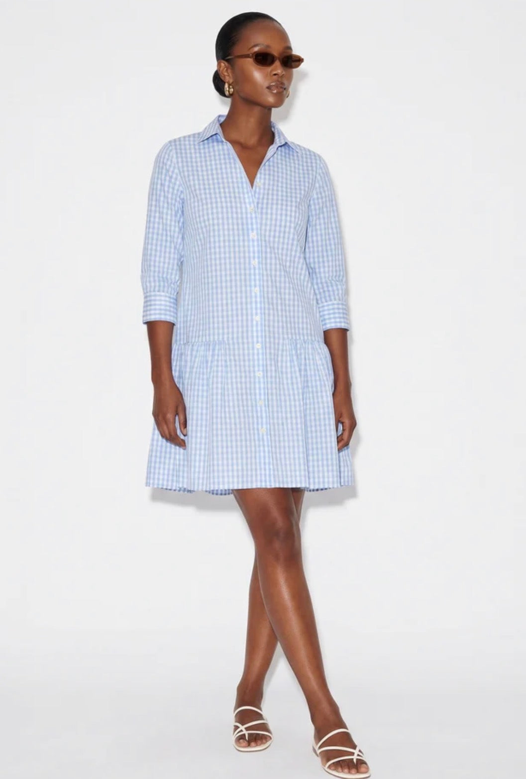 The Drop Waist Shirt Dress