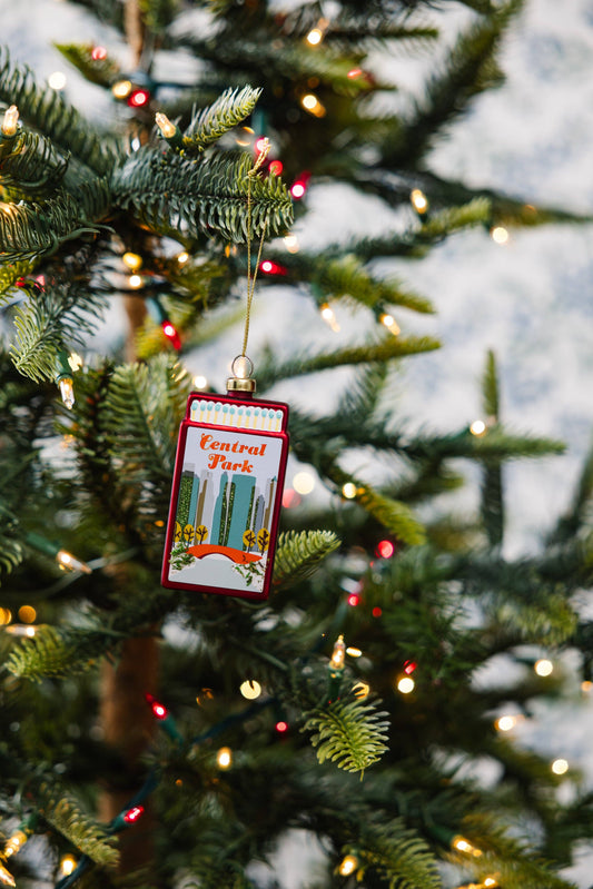 Matchbook Ornament - Central Park