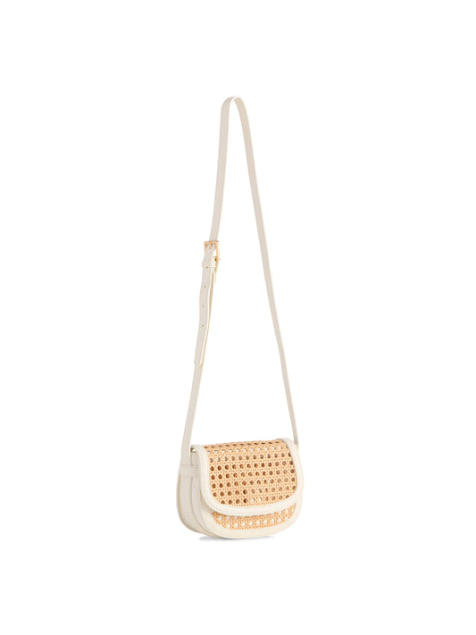 Lyra rattan crossbody