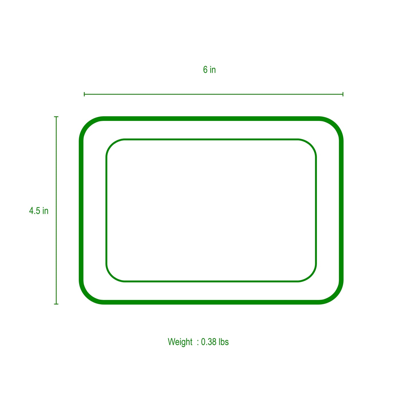 Garden Party Enameled Laney Tray