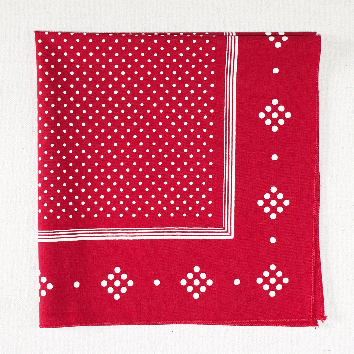 Red Polka Dot Bandana
